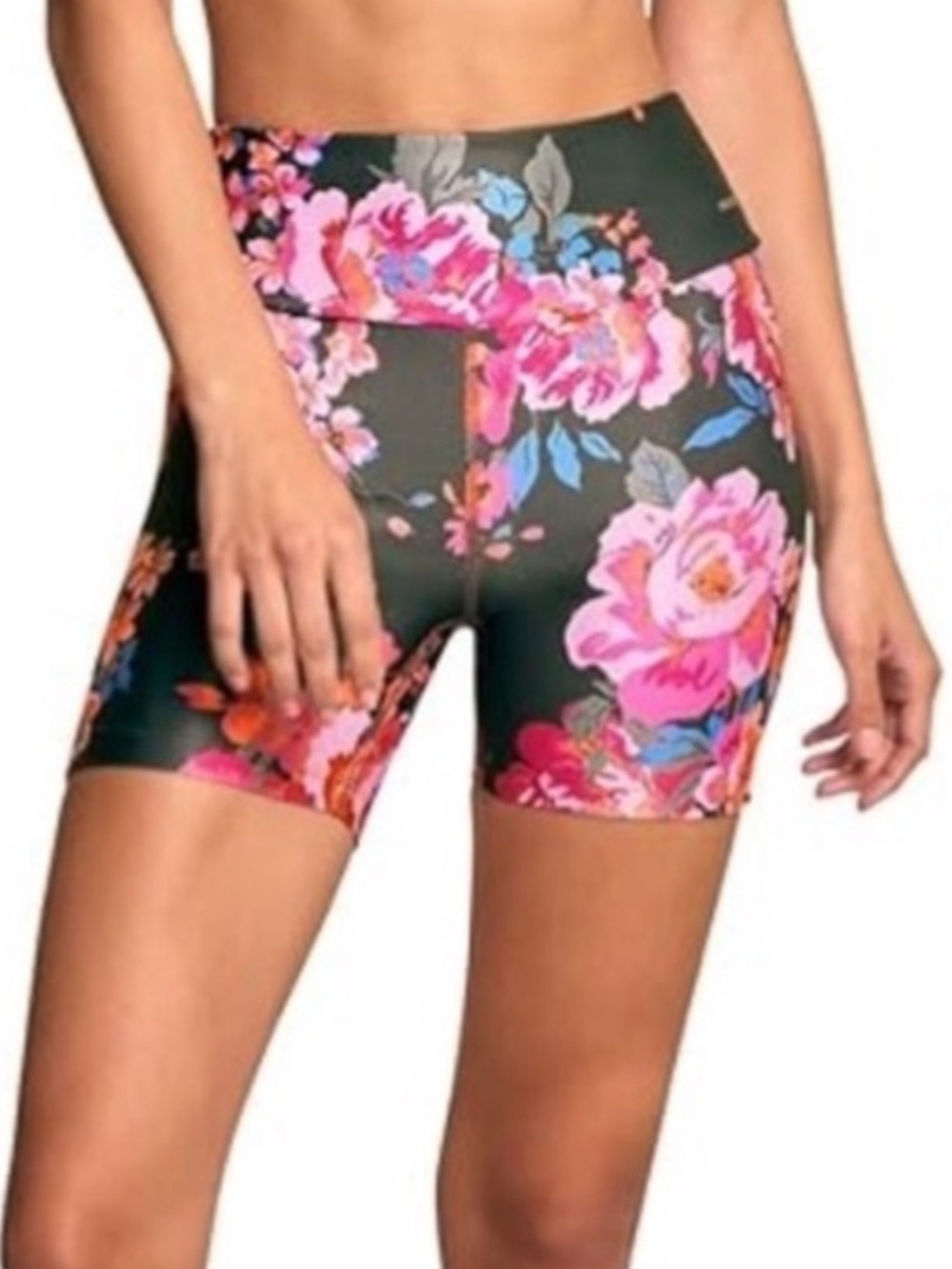 MAAJI 2 pc workout shorts set  tropical sz M